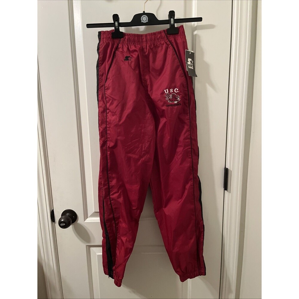South Carolina Gamecocks Boys Windbreaker Pants Lined Size L 10/12 Multi-Color